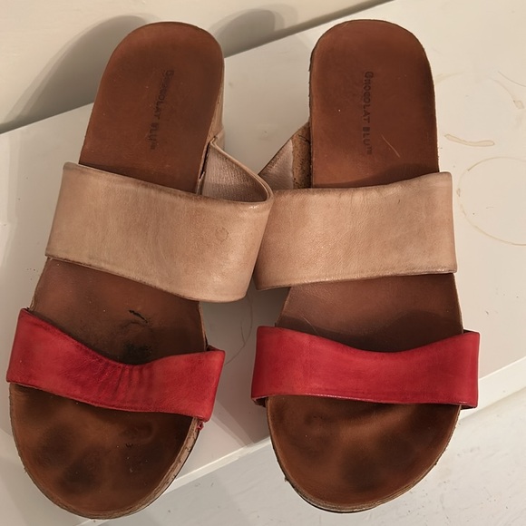 CHOCOLATET BLU MARTIN SLIP ON SANDALS - Picture 3 of 8